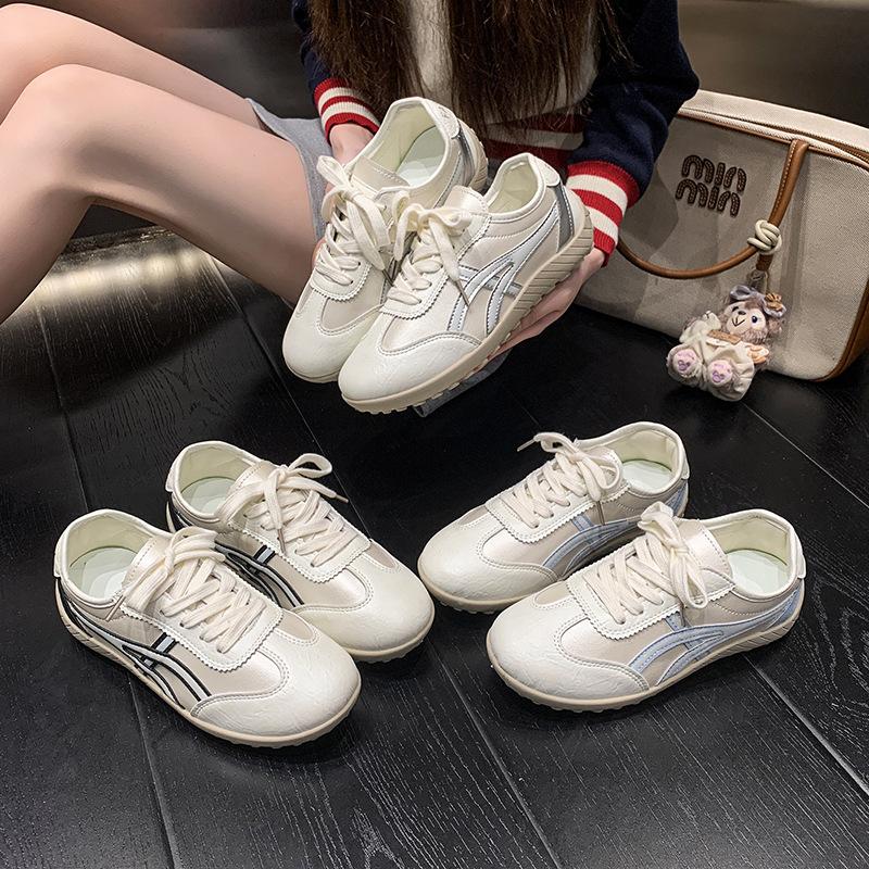 Forrest Gump shoes women's 2025 new summer thin face breathable net shoes versatile little white casual sports moral training shoes