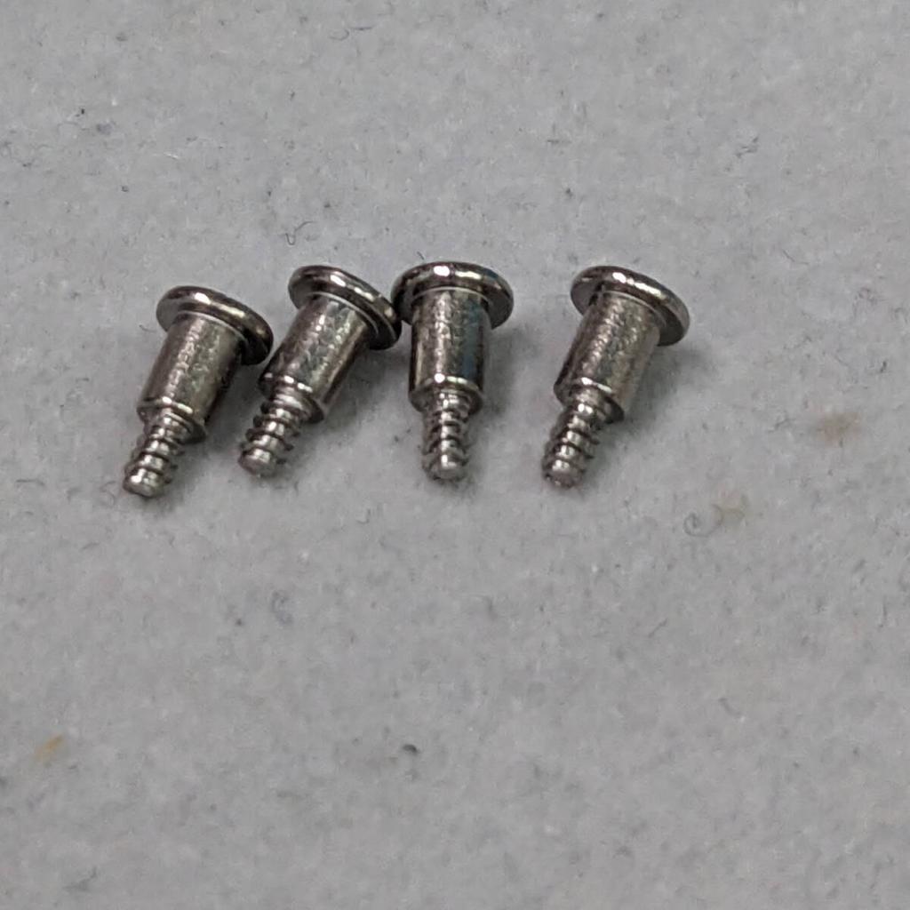 Casio 33 Set of 4 New Bezel Fixing Screws for Domestic Product No. - GA-100