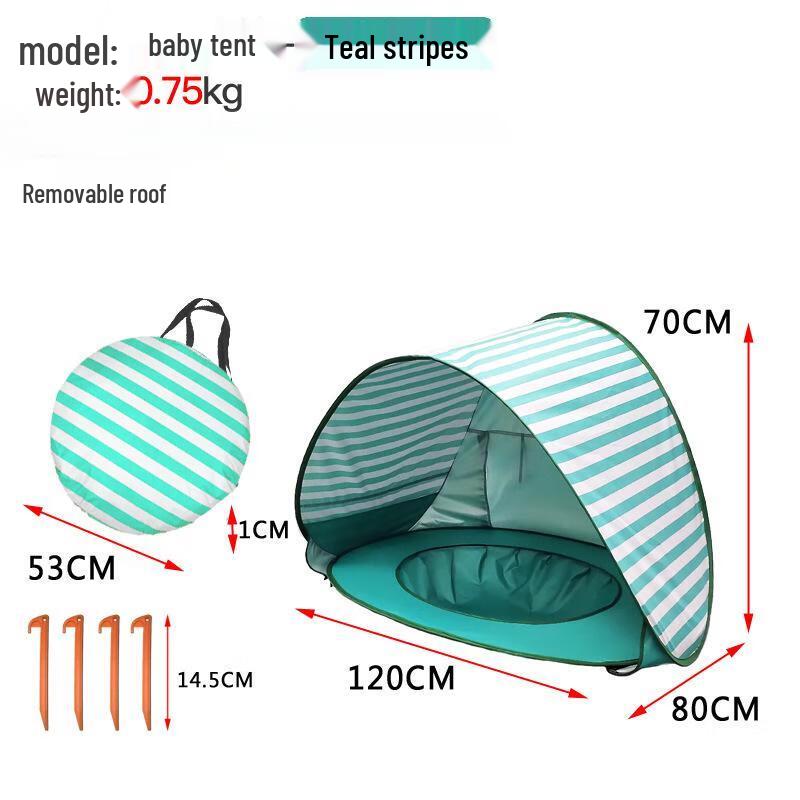 KarLot Kids Baby Shark Beach Play Tent
