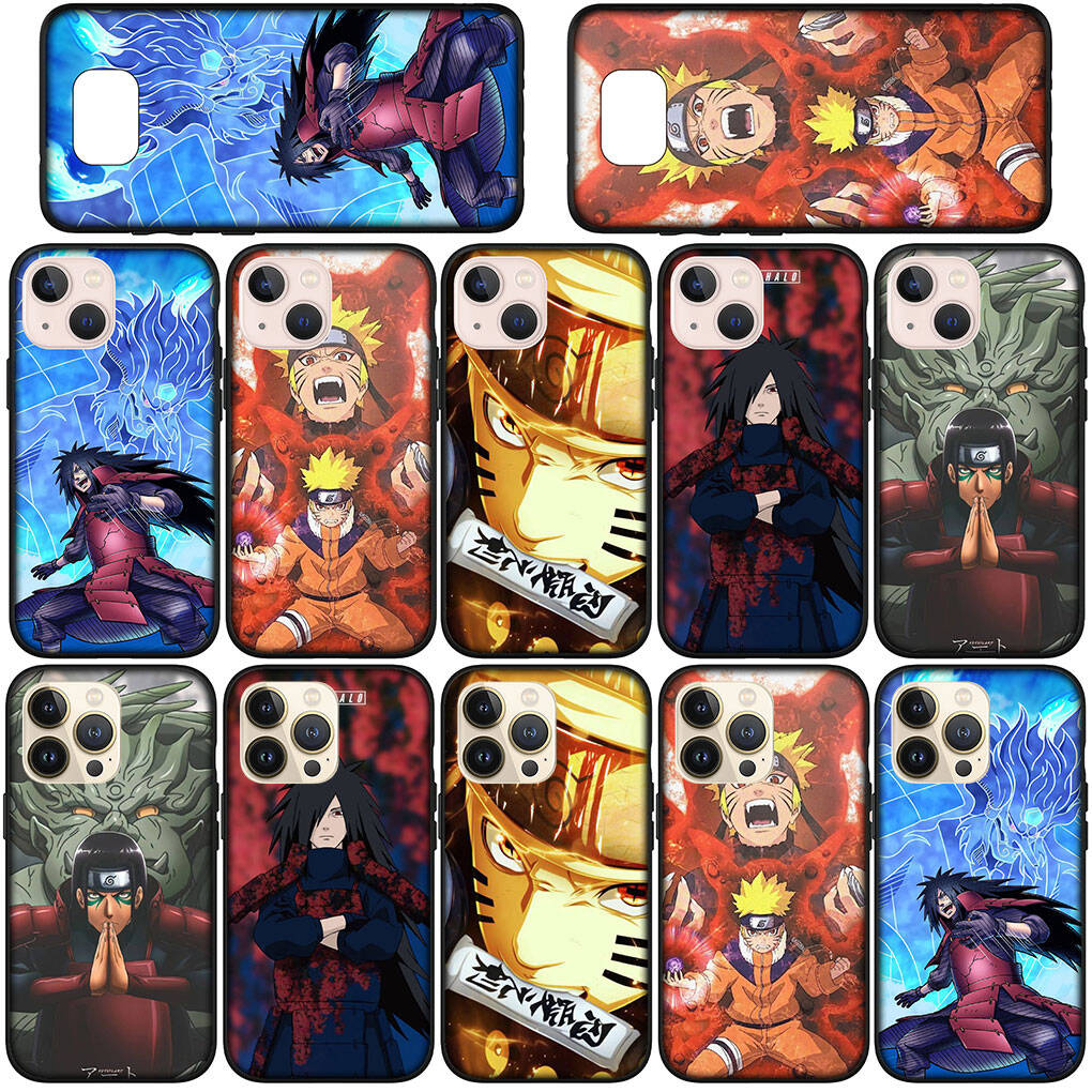 Für Motorola Moto Edge 70 60 50 G54 G86 G15 Samsung Galaxy S25 iPhone 17 16 15 Xiaomi Redmi Note 14 13 Pro Max Handyhülle Madara Uchiha Naruto Cover