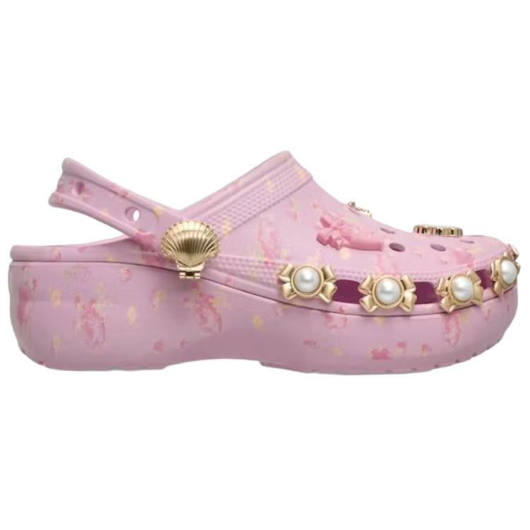 Crocs Classic Platform Clog Clogs Women's Ballet Pink 212788-6GD