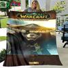 Luxury Game World W-Warcraft Blanket,Flannel Throw Blanket for Home Bedroom Bed Sofa Picnic Office Hiking Leisure Nap