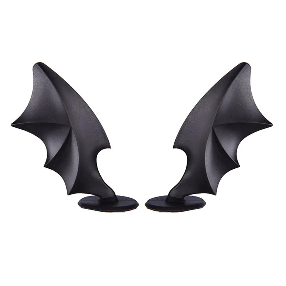 2KS Motocyklová helma Roztomilý Roh Gumový Roh Dekorace Motokros Celoobličejová Offroad Helma Dekorace Moto Auto Příslušenství