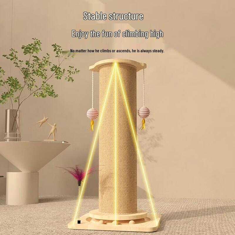 Extra Large Vertical Sisal Cat Scratching Post