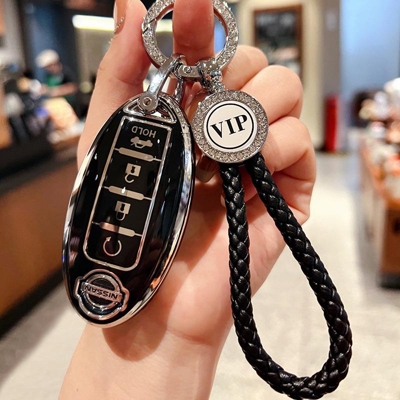 TPU Key Cover for Nissan: Qashqai, Teana, Sylphy, Murano, Dongfeng, Tiida, Sunny.