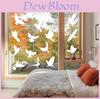 Moderne Minimalistische Pvc Vogel Statische Raamsticker Voor Huisdecoratie