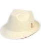 Yunibeosyeolkemiseuteuli Bu Gentle Simple Ivory Fedora Summer Hat