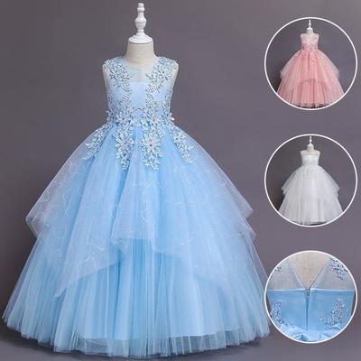 Girls Princess Gown Performance