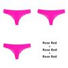 3PCS/Lot Seamless Panty Set Underwear T-back Female Comfort Intimates Fashion Ladies Low-Rise Briefs Panties Women Sexy Lingerie