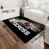 1pc/8Mm Motorcycle Off-Road Race E-Sports Room Carpet, Laundry Room Mat, Bathroom Rug, Kitchen Mat, Living Room Carpet, Bedroom Rug, Indoor