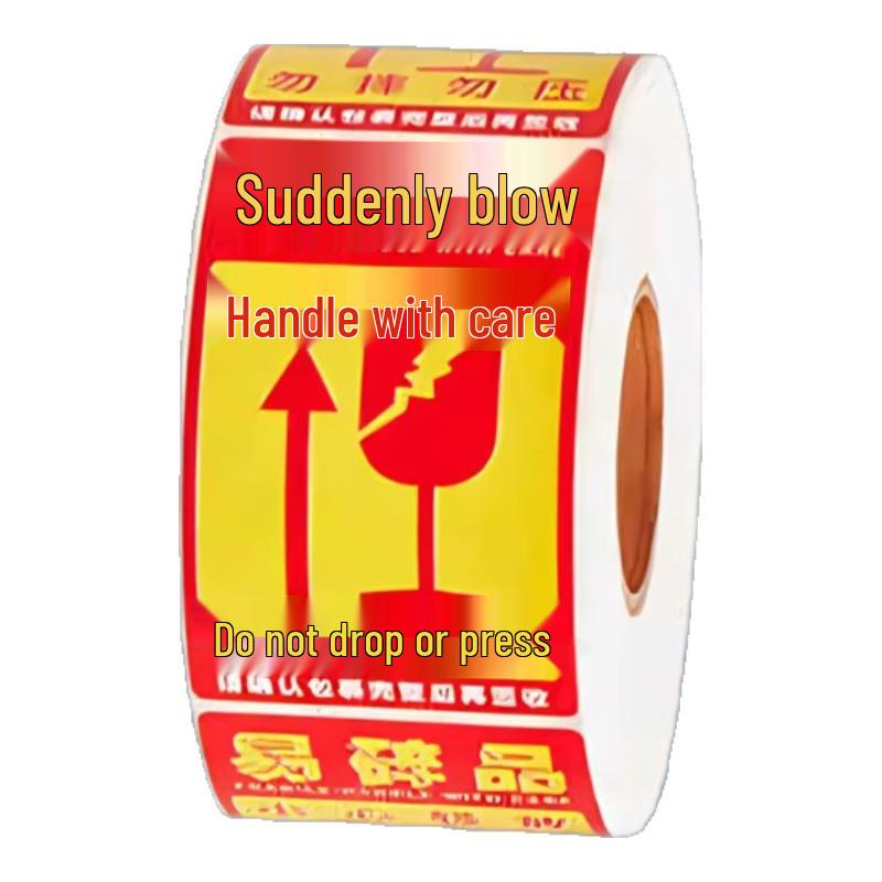 Fragile Warning Label Stickers
