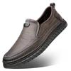 Retro Penny Loafer Genuine Cow Leather Classic Shoes Sewing Comfortable Men Casual Slip-on Club Party Shoe Spring Summer