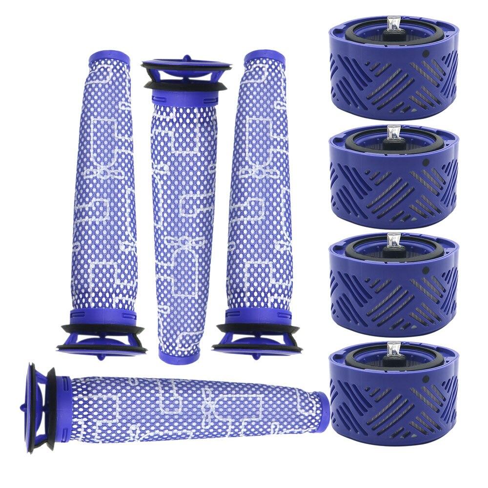 Filtru HEPA pre și post-motor pentru piese pentru aspiratorul Dyson V6 DC59 # DY-96674101 & DY-96566101 Kit
