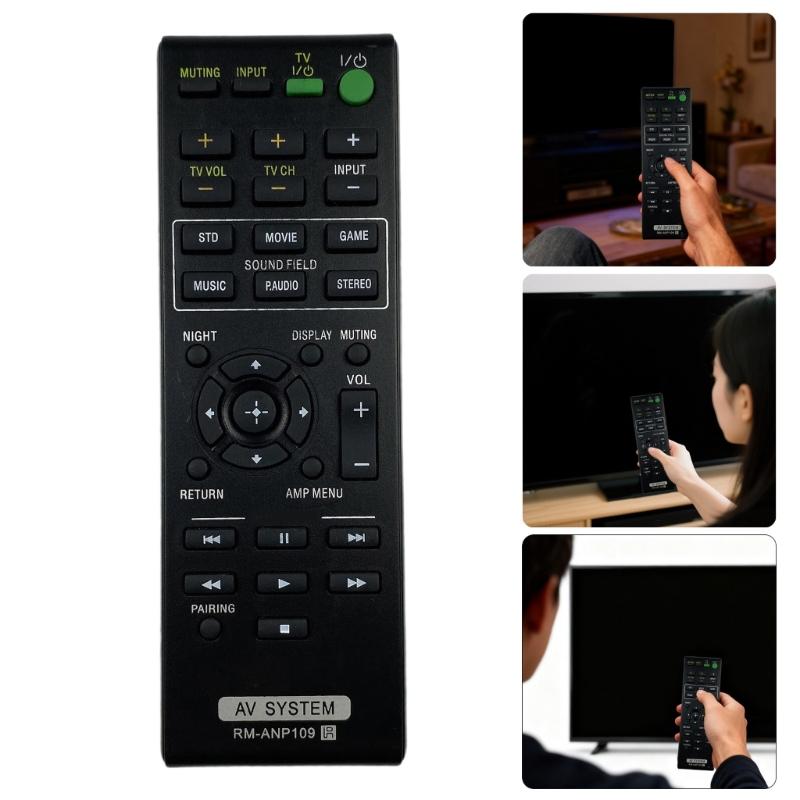 High Sensitivity Remote Control RM-ANP109 Remote Controller Replacement For Home Theater System