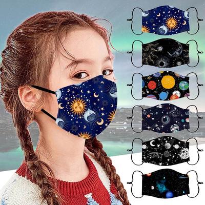 Children's  Windproof Reusable Printed Mask