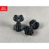 10pcs / lot MY OWN CREATION Blocks DO-IT-YOURSELF Brown Black Support 2x2x2 Stand Including Complete Hole 3940b Construction Brick Playthings Ideal