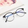 Tr2036 Tr90 Metal Flat Glasses Women, Harajuku Myopia Glasses Frame, Trendy Men'S Literary Glasses Frame