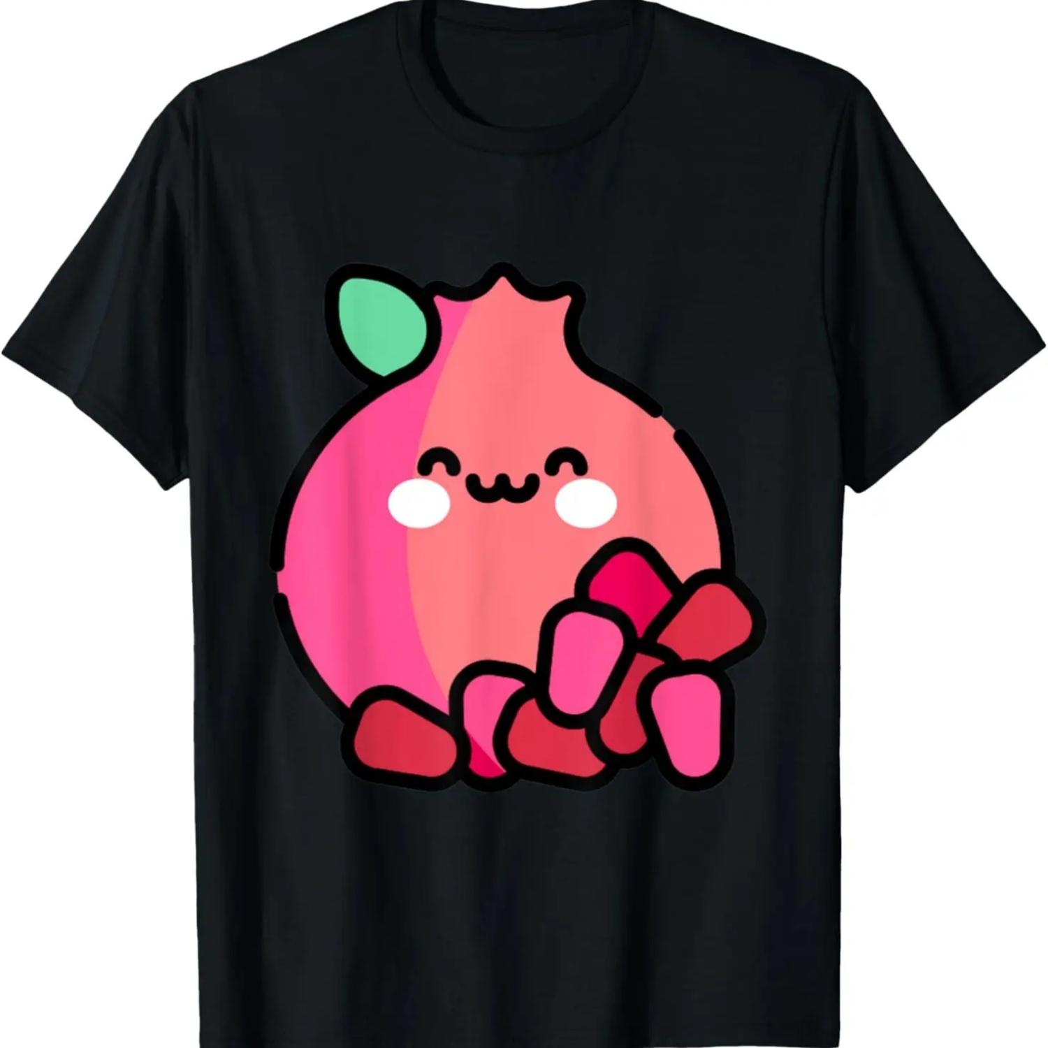 Pomegranate Fruit Food Summer Healthy Fruit Gifts T-Shirt S