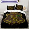 3pcs Duvet Cover Set (1*Duvet Cover + 2*Pillowcase, Without Core), Iota Phi Theta Print Soft All‑Season Bedding Set, Home Bedroom Decor Gift