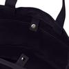 Milkfed BAR AND UNDER LOGO BIG CANVAS BAG 103201053013 Black