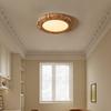 Retro Lampa Sufitowa Gipsowy Relief Artystyczny Balkon Sypialnia Światło Nowoczesna Minimalistyczna Lampa Wisząca