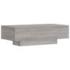 VidaXL Table basse sonoma gris 100x49,5x31 cm bois d'ingénierie 833894