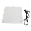 LED Grow Light 256LEDs 4000K White Red Lighting Indoor Plant Grow Light with Reflector Cover and Ste