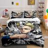 Blonde Character with Glasses. Bedding Sets Duvet Cover Sets Duvet Covers Pillowcases(1 * Duvet Cover 2 * Pillowcases Without Duvet Insert)