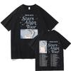 Freya Skye Stars Align Tour '26 Y2k Oversized Harajuku Streetwear Unisex Hip-Hop Pure Cotton Crew Neck Short Sleeve T-shirts