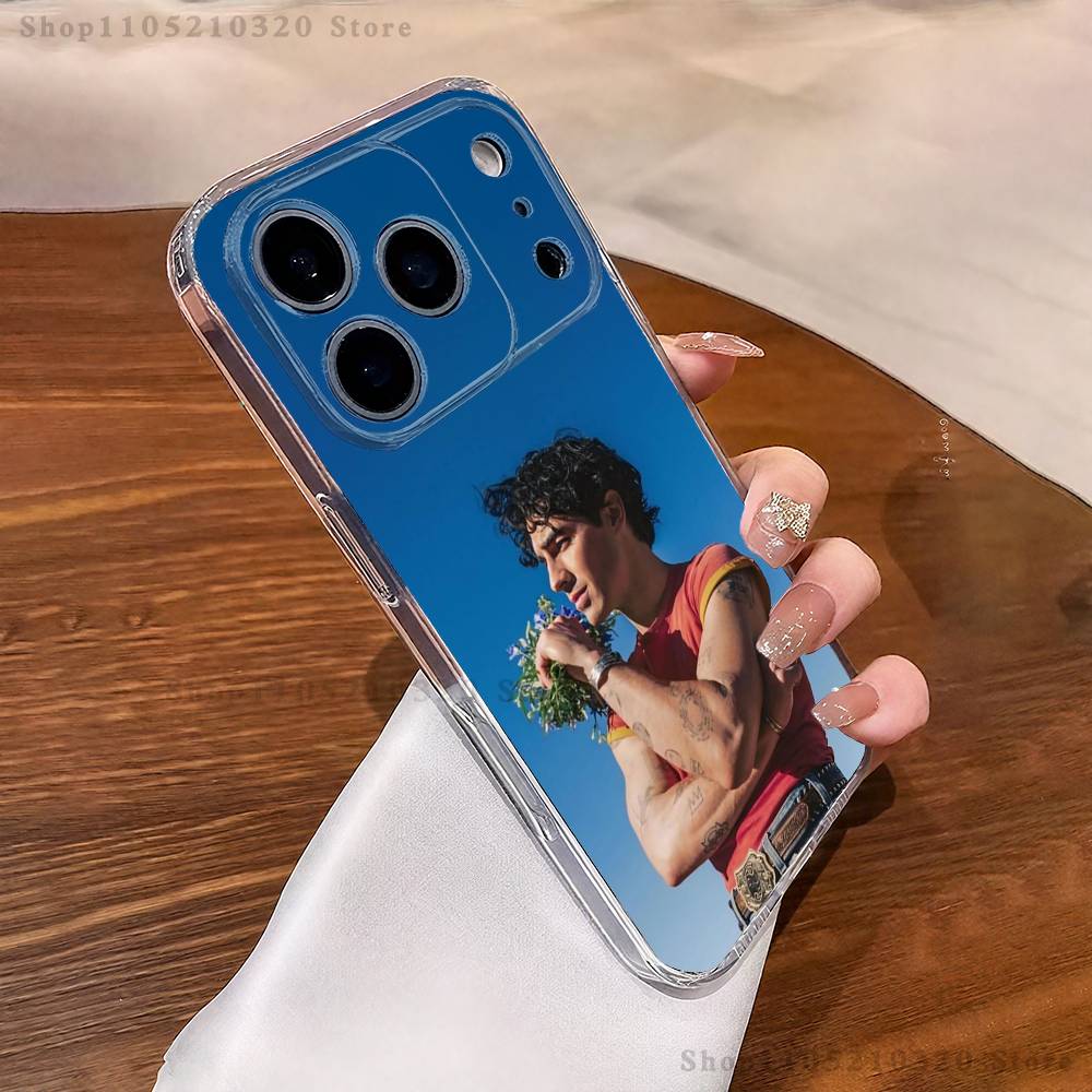 

Singer J-Joe J-Jonas Phone Case iPhone17 16 15 14 13 12 11 Pro Max Plus Mini Clear Full Back Cover Silicone Soft Shell iPhone12PROMAX