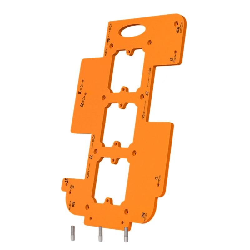 Multifunctional Sturdy Woodworking Slotting Template Designs for Carpenter and Enthusiasts Across Various Materials