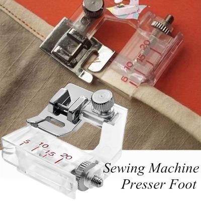 1PC Perlen Nähmaschine Teile Haushalt Snap-on Langlebig Frei Säumen Stoff Presser