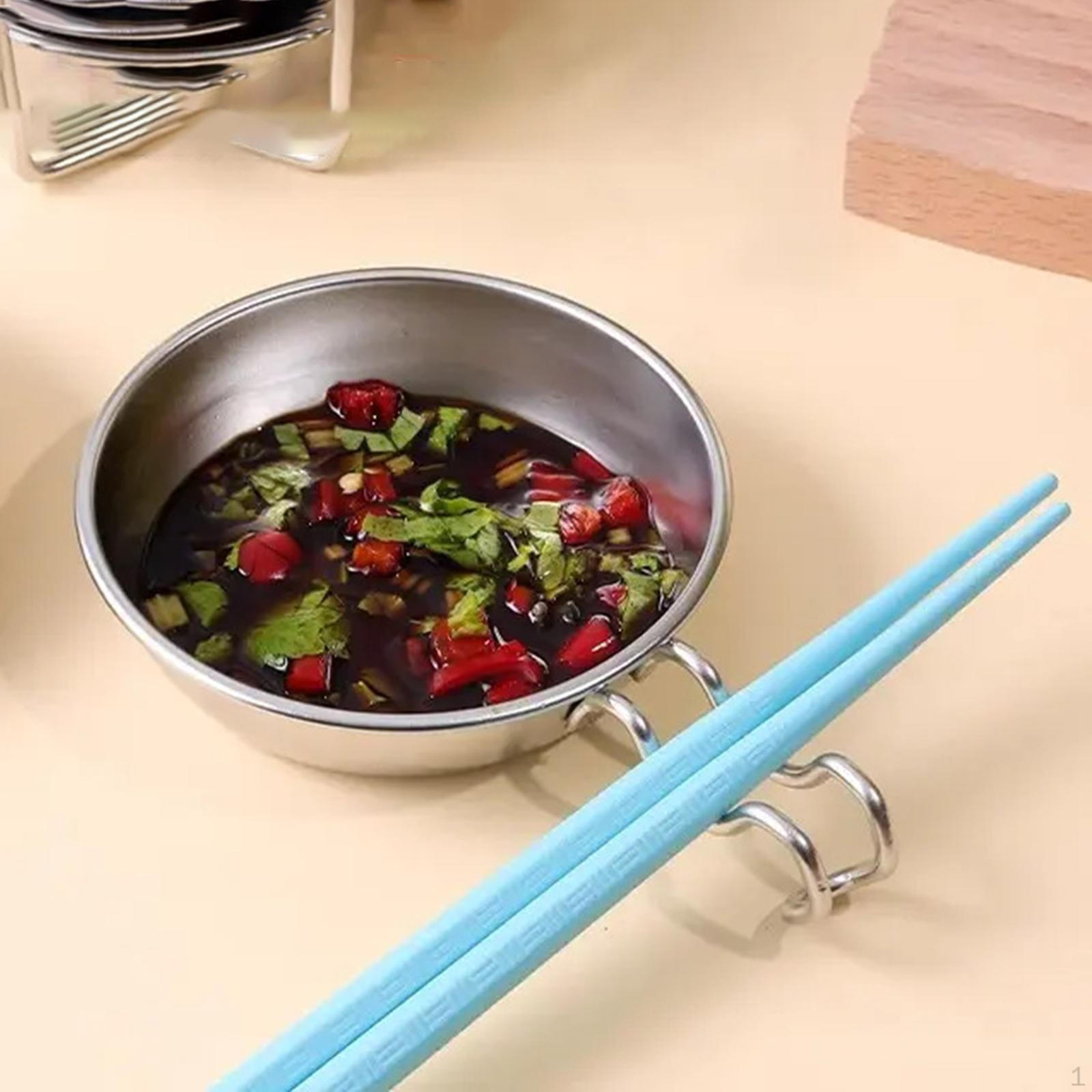 

Миска для соуса с подставкой для палочек, блюдце для соевого соуса, кухонная посуда, тарелка для приправ, блюдце для