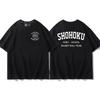 Cool anime Slam Dunk cartoon short-sleeved T-shirt for men summer front and back print loose clothes around Yukawa Kaede