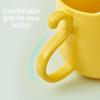 Cute Cartoon Gargle Cup for Kids Milk Coffee Cup with Handle Travel Thickened Plastic Wash Mug Perfect Gift Cup for Children
