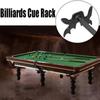 Slip On Cue Bridge for Pool Table Billiard Bridge Head Plastic Black Pool Cue Bridge Head Billiard Cue Bridge Head