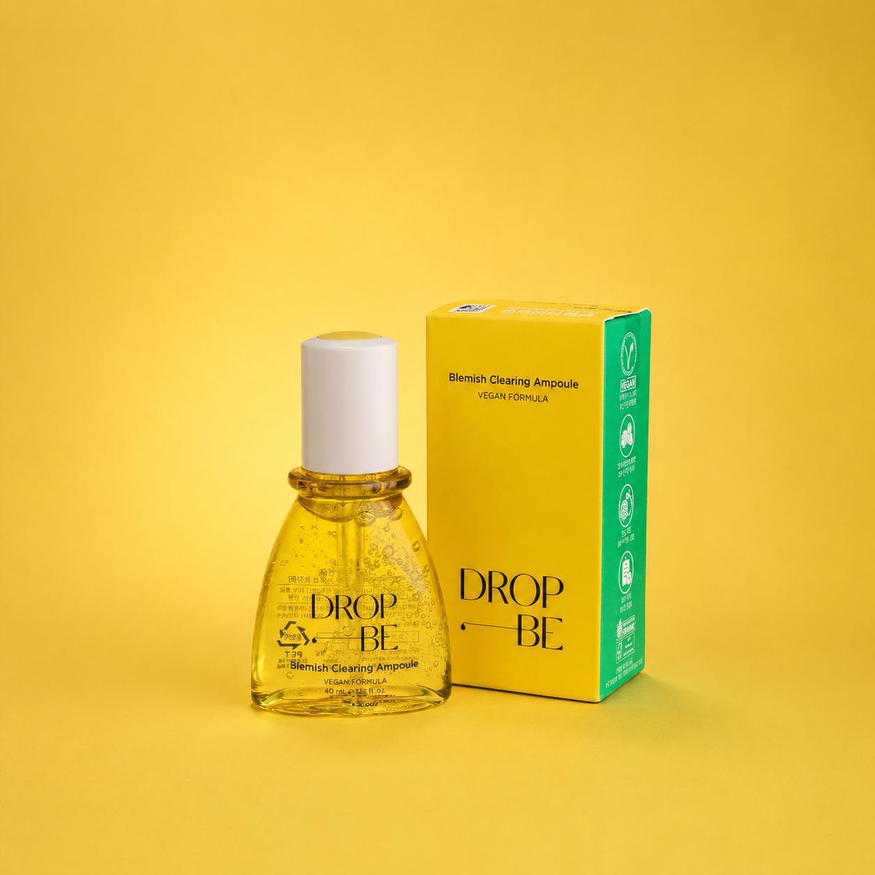 DROPBE Dark Spot Clear Ampoule 40ml – Brightening Serum for Uneven Skin Tone & Radiant Skin