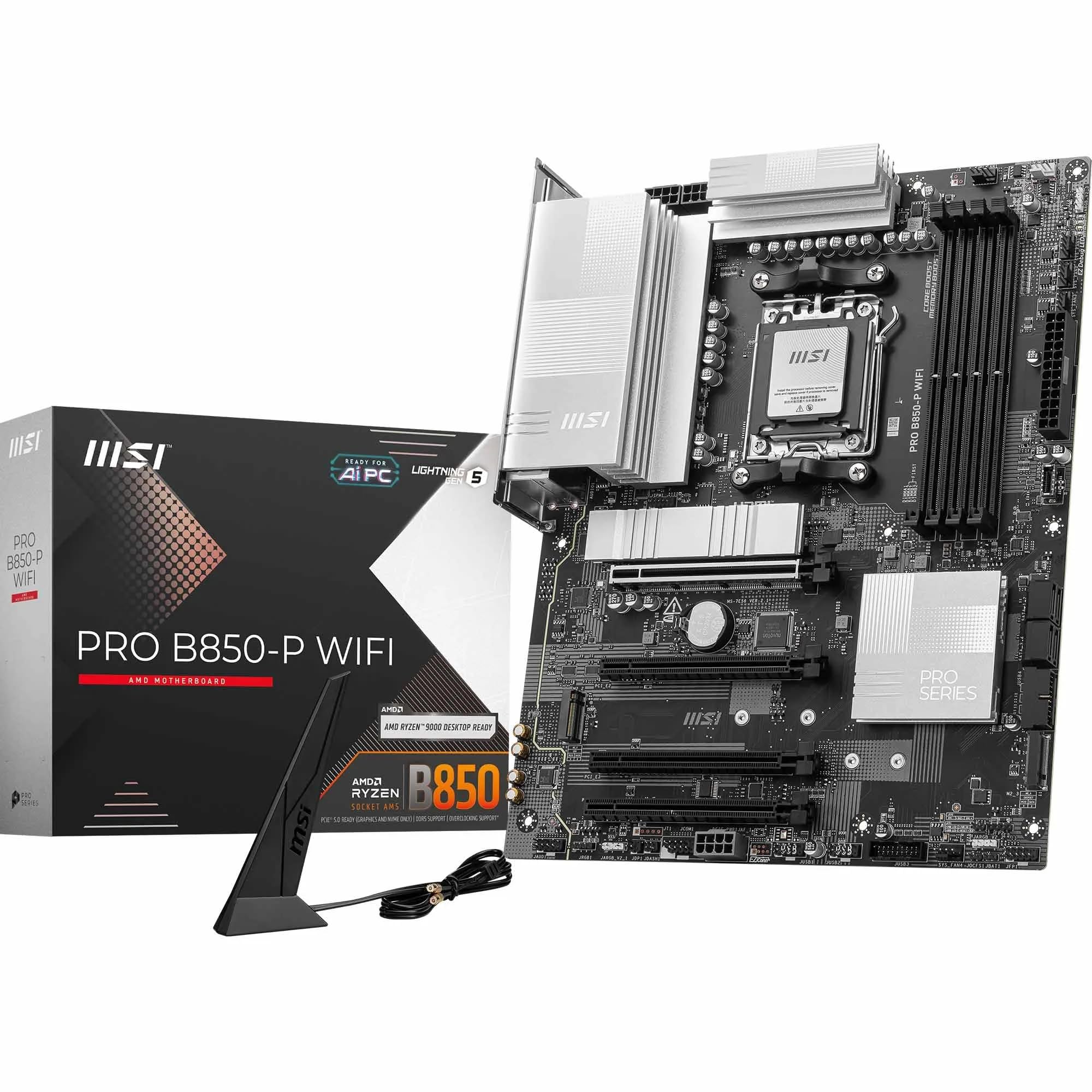 

MSI PRO WIFI ATX Motherboard MB6693 B850-P