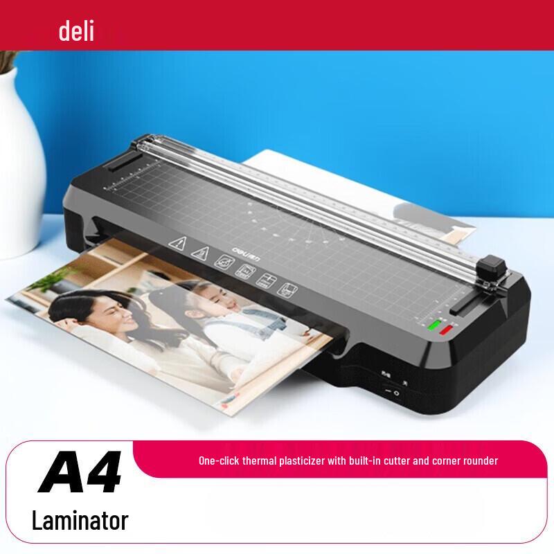 Deli GQ400 A4 Thermal Laminator CN plug (adapter included)