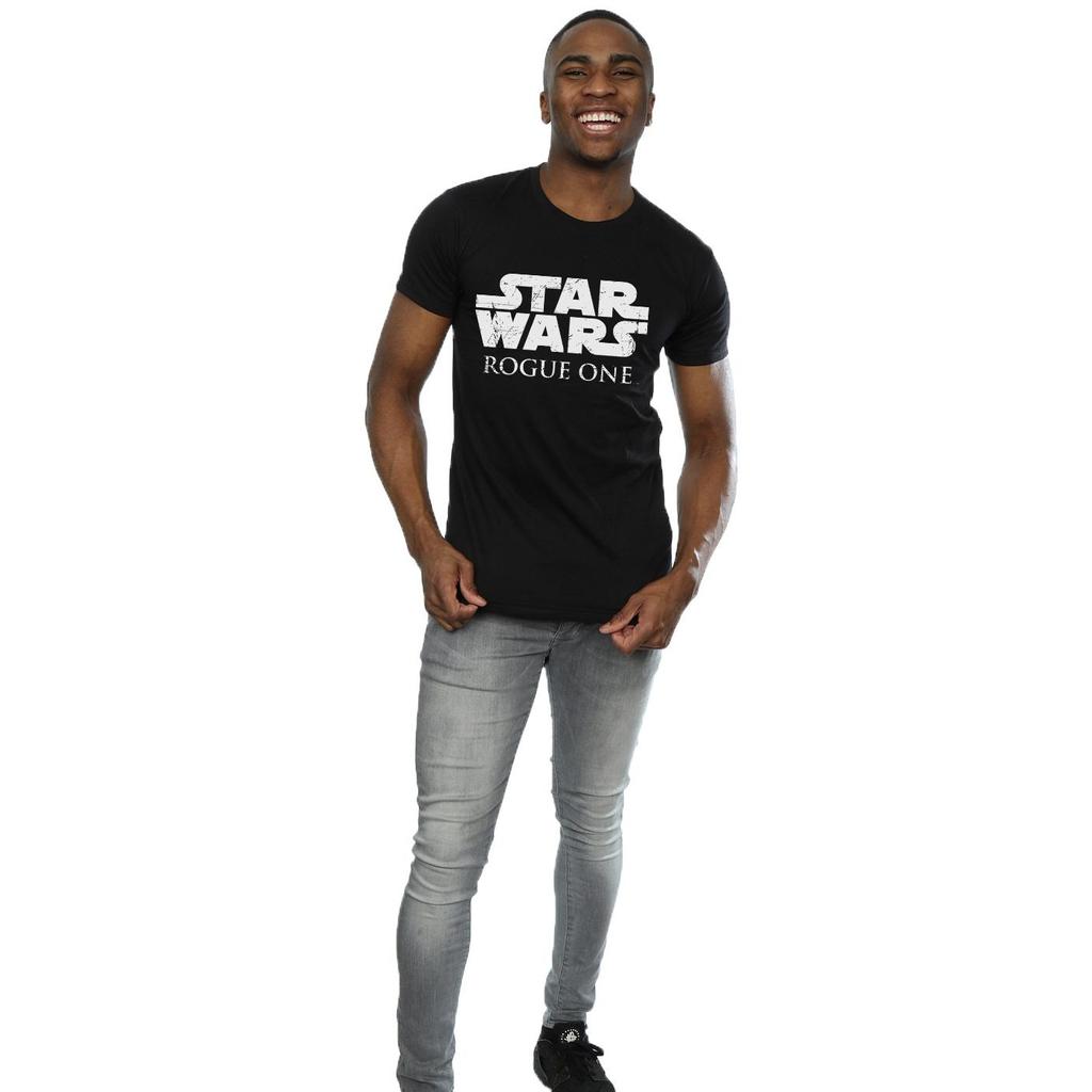 Star Wars Mens Rogue One Logo T-Shirt