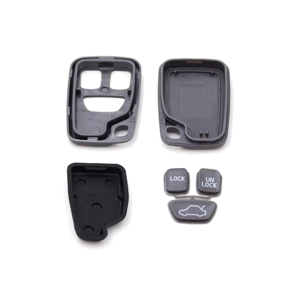 Black Remote Key Shell for VOLVO S40 S60 S70 S80 S90 V40 V70 V90 XC70 1998-2005 Car Accessories