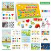 30 Themes Busy Books, Montessori Preschool Learning Activities Drawing Book Toddler Busy Book Preschool Workbook Binder Montessori Toy