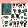 Kalendarz Adwentowy Philadelphia Eagles Blind Box z Akrylowymi Ornamentami na Prezenty Świąteczne