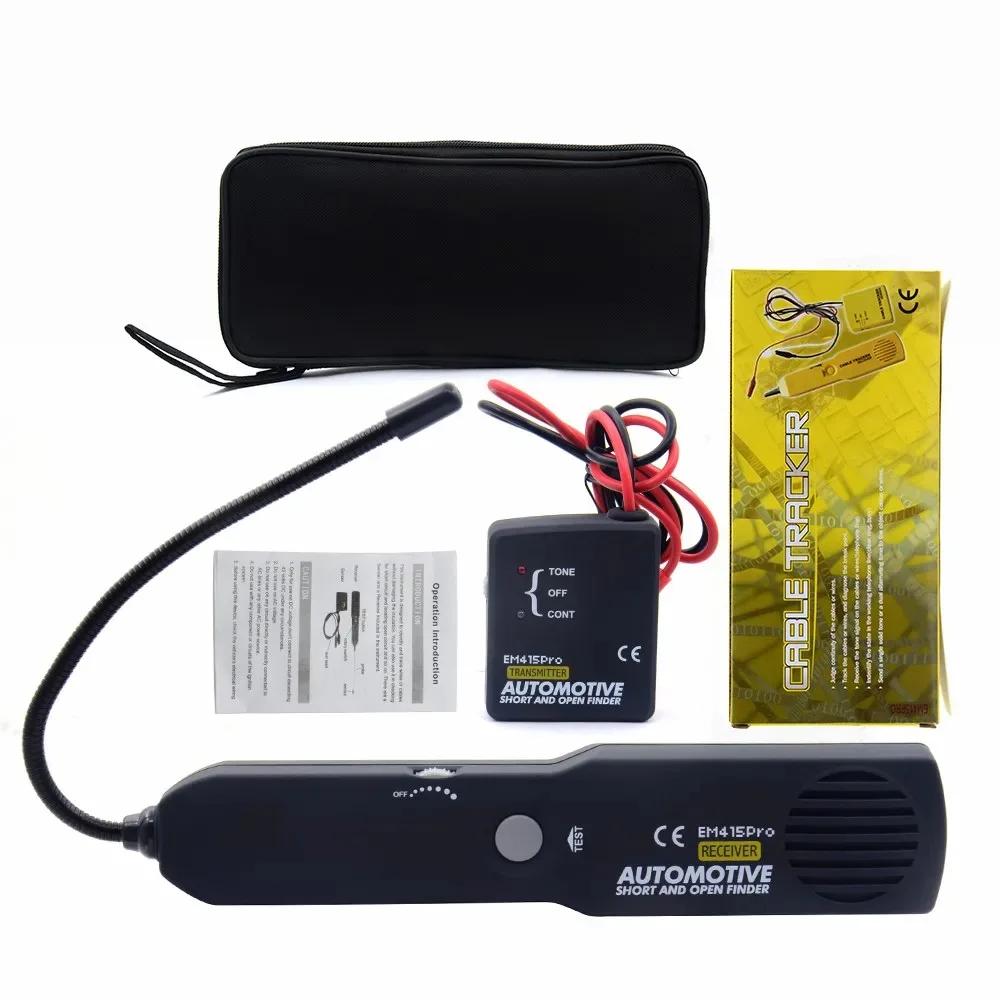 Accurate Auto Circuit Finder EM415PRO Locate Short Open Break Leak Faults and Track Automotive Wiring Harness Cables In Vehicles