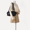 Shoulder Bag for Women Pu Leather Slings Purse Handbag Retro Clutch Purse with Zipper Closure for Evening Party Daily