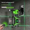 16-Line High-Precision Outdoor Green Laser Level with Strong Light and 12 Infrared Wall Stickers