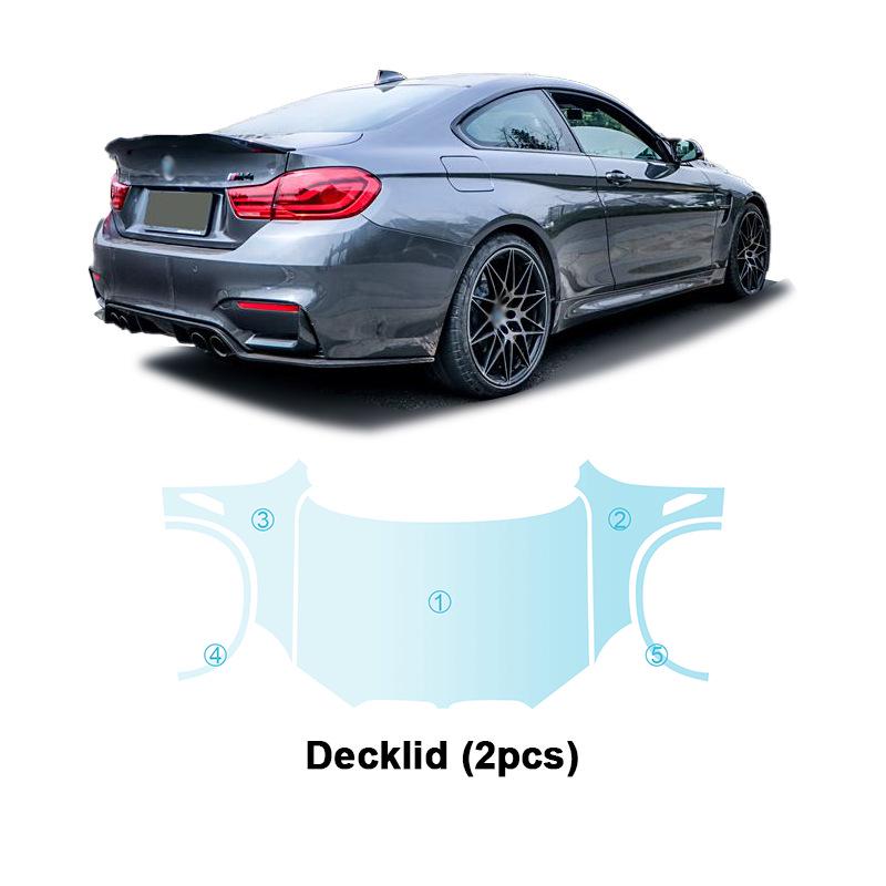 BMW M4 F82 (15-20) TPU Invisible Anti-Scratch Paint Protection Film