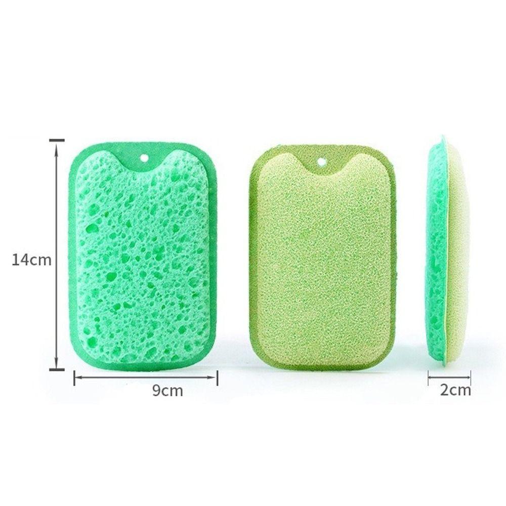 6pcs/set Reusable Sponge Wipes High Density Dishwashing Sponges Cleaning Sponges  Dishwashing