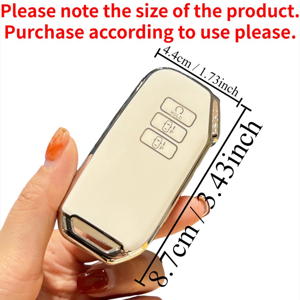 7 Buttons TPU Car Key Case Cover for Kia 2022 Sportage 2023 Niro Hybrid 2021 Sorento 2021 2022 MQ4 2022 EV6 GT-Line K8 V6