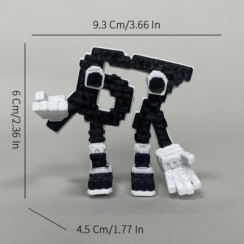 steal a brainrot figure Sahur 3D Figure Printing Italian Brainrot Decorative Model Toy Decorative Toy for Kids Birthday Gift